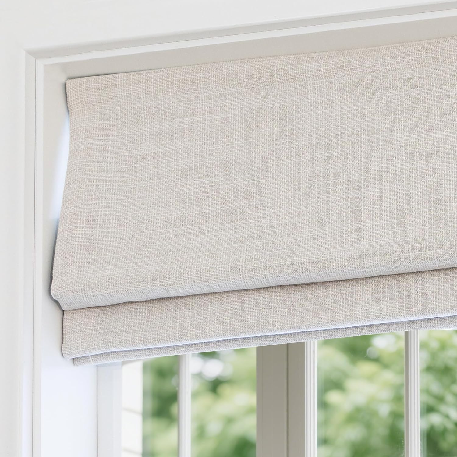 Linen Roller Blind - 고급 고품질 설치 간편 무선 스프링