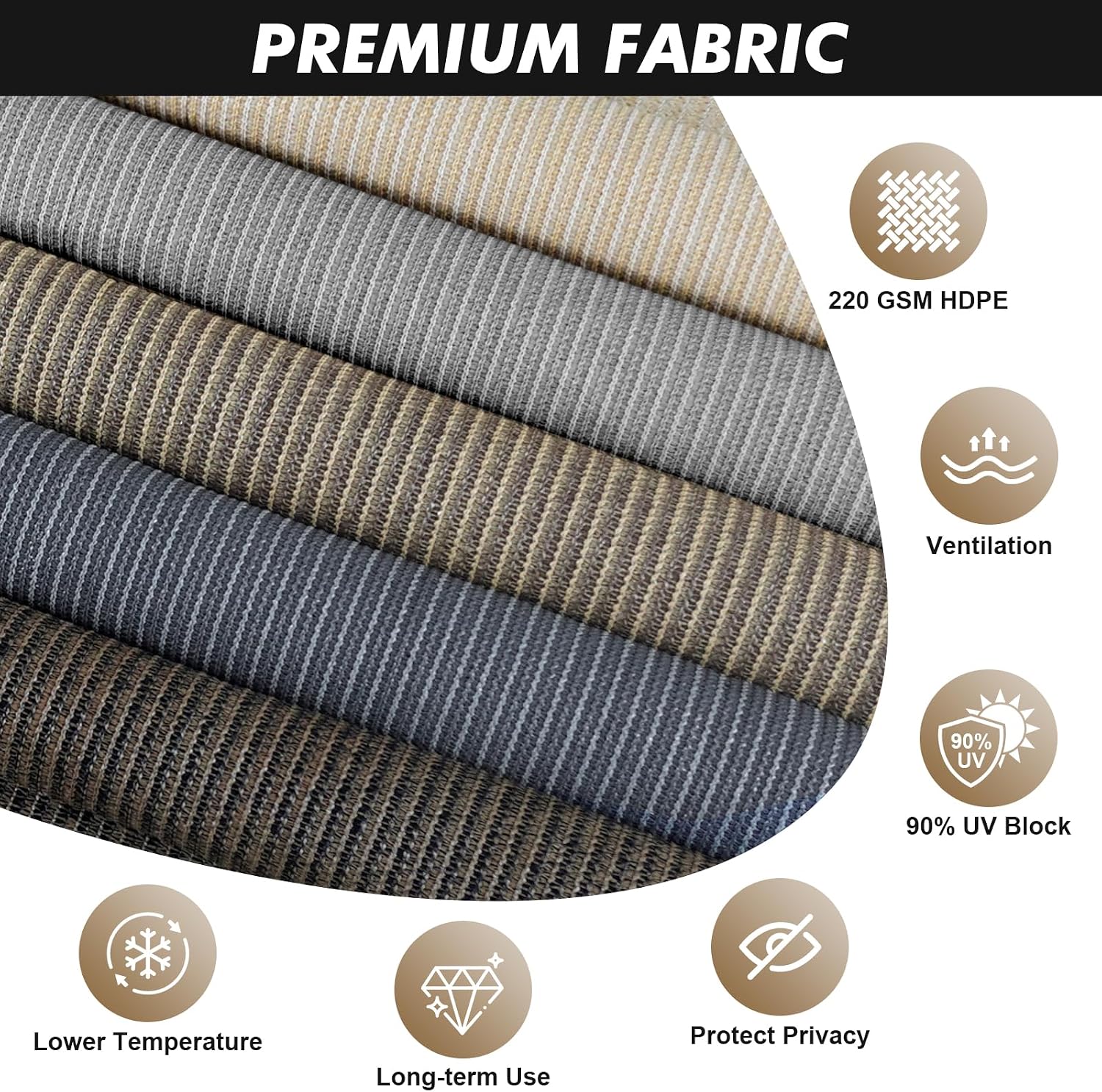 야외 롤러 쉐이드 8피트(너비) x 6피트(높이), 세 - Linen Roller Blind 리뷰 및 가격