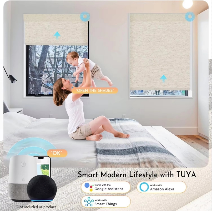 2026년 신제품 핫세일 블랙아웃 린넨 패브릭 투야 앱 - Linen Roller Blind 리뷰 및 가격
