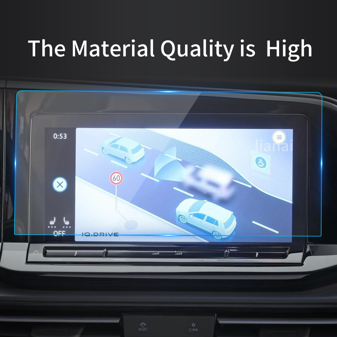 VW 캐디 2023 디스플레이용 스크린 보호대, 강화  - Interior Design Presentation 리뷰 및 가격